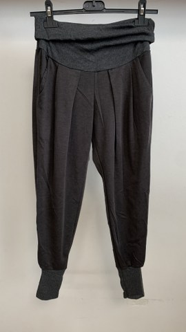 Elastične hlače z višjim pasom, št. S