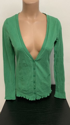 Tanka elastična bombažna jopa, št. M