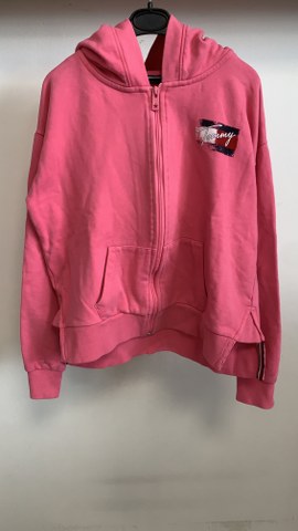 TOMMY HILFIGER elastična bombažna jopa, št. 164