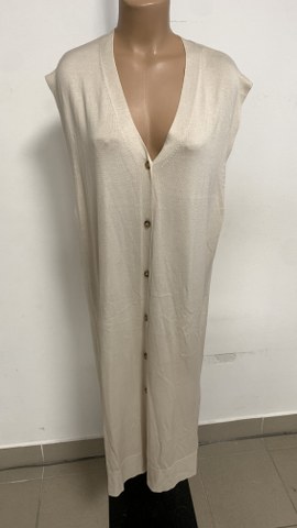 H&M daljši tanek elastičen brezrokavnik, št. UNI (L-2XL)