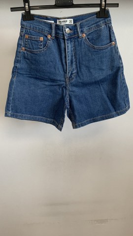 PULL&BEAR elastične jeans kratke hlače z višjim pasom, št. XS