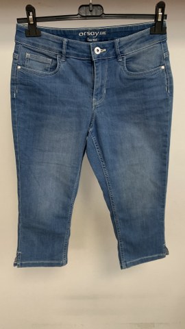 ORSAY jeans 3/4 elastične hlače, št. S