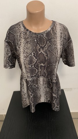 ZARA elastična oversized majica, št. M-L