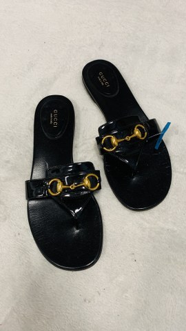 GUCCI usnjeni (pravo usnje) natikači, št. 39