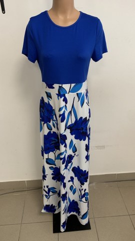 Dolga elastična obleka, št. UNI (M-XL)
