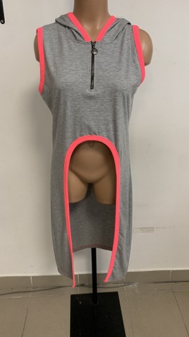 PHILLIP PLEIN Sport elastična tunika, št. M-L