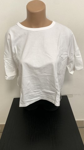 ZARA bombažna oversized elastična majica, št. UNI (do L)