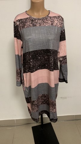 Elastična obleka/tunika, št. XL-2XL