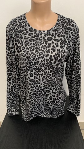 NOV tanek elastičen pulover, št. XL-2XL