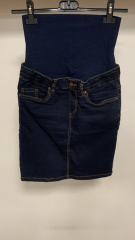 Nosečniško jeans elastično krilo, št. XS-S