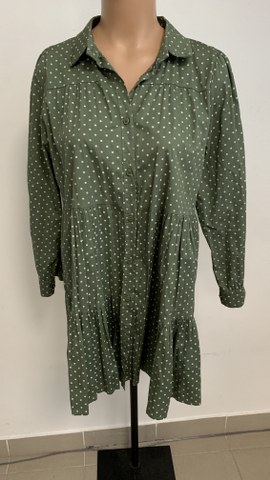 Elastična oversized bombažna tunika, št. XL-2XL