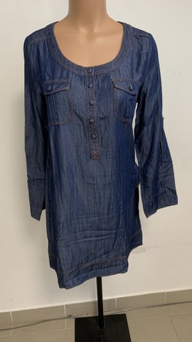 Jeans tunika, št. M-L