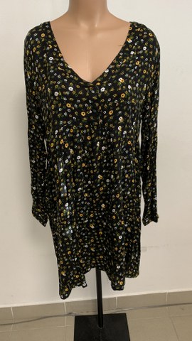Bombažna oversized tunika, št. XL-2XL